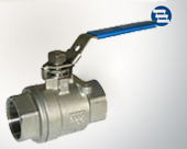 2-pcs ball valve