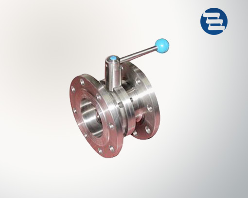 Flange butterfly valve