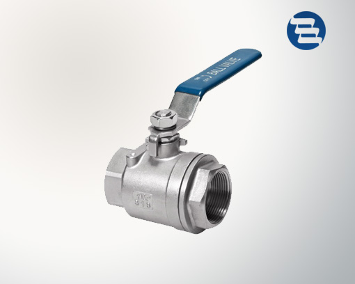 Three welding ball valve