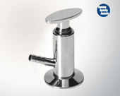 Clamp sample valve