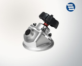 Tank bottom diaphragm valve