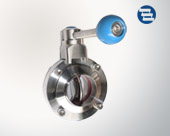 Welded butterfly valve