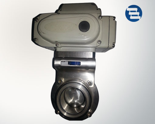 Stainless steel electric butterfly valve